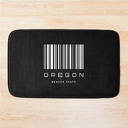 State of Oregon Bath Mat