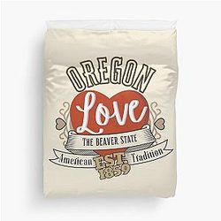 Oregon Duvet Cover