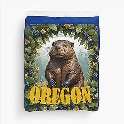 For The Love of Oregon Duvet