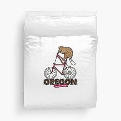 Oregon Portland Quirky Duvet Cover