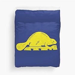 Flag of Oregon Duvet Cover