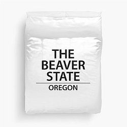 The Oregon Duvet Cover