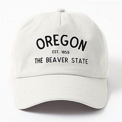 Oregon Beaver State Dad Hat