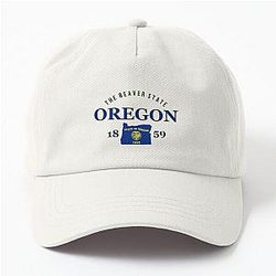 Oregon Native Beaver State Dad Hat