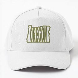 Oregon Aesthetic Green Baseball Cap