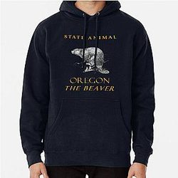 Oregon Territory The North American Beaver Pullover Hoodie