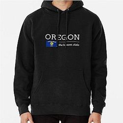 OREGON Flag Pullover Hoodie