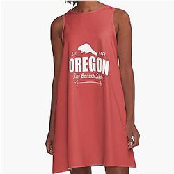 Oregon The Beaver A-Line Dress becomes
Oregon The A-Line Dress