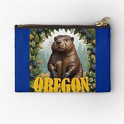 For the love of Oregon zipper pouch