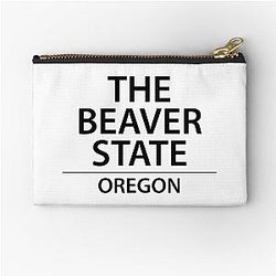 The Beaver State Oregon Pouch