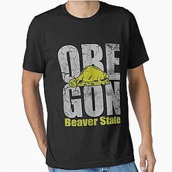 Retro Oregon Beaver State Essential T-Shirt