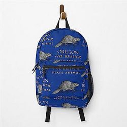 Oregon Territory Animal American The Beaver Backpack