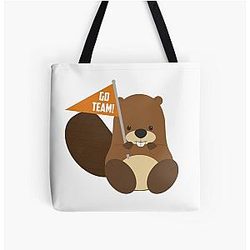 Cute Oregon Beaver for Kids Tote Bag
