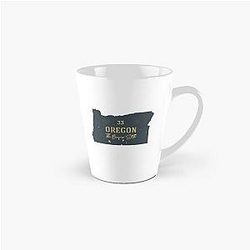 American Oregon Map. The Beaver State Tall Mug