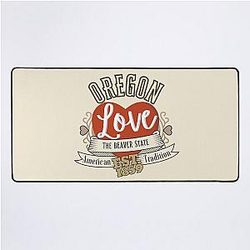 Oregon Love Desk Mat
