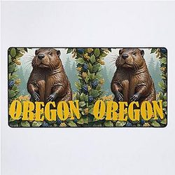 For the Love of Oregon Desk Mat