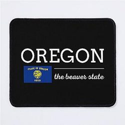 OREGON State Flag Mouse Pad