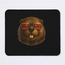 If You Live in Oregon and Love Beavers T-Shirt Mouse Pad