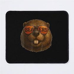 If You Live in Oregon and Love Beavers T-Shirt Mouse Pad