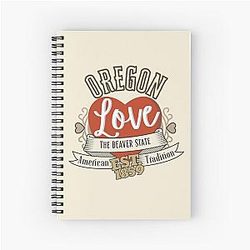 Oregon Love Notebook