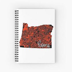 Oregon Is Spiral Notebook