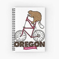 Oregon Portland Spiral Notebook