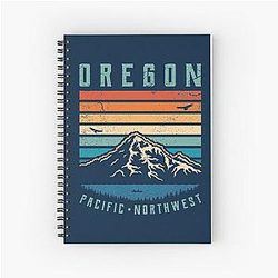Oregon Mountains Notebook