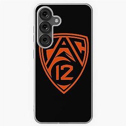 Pac 12 Logo- Oregon State Colors Samsung Galaxy Soft Case