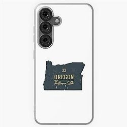 American Map of Oregon The Beaver State