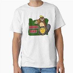 Oregon State of Beavers and Wilderness Classic T-Shirt