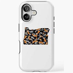 State of Oregon Beavers iPhone Tough Case