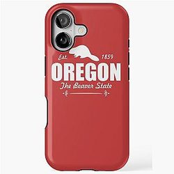 Oregon Beaver iPhone Case