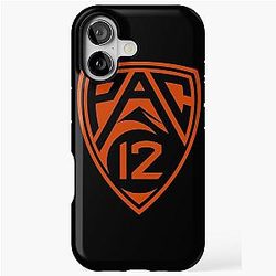 Pac-12 logo Oregon State colors iPhone Tough Case