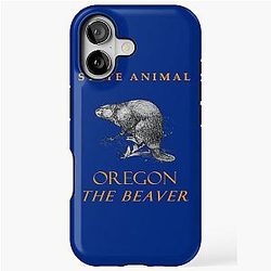 Oregon Territory The North American Beaver iPhone Tough Case