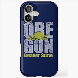 Vintage Oregon State Beaver iPhone Case
