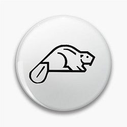 Oregon State Crest Beaver Pin