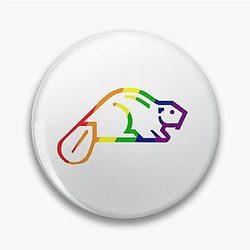 Oregon State Crest Beaver Pin