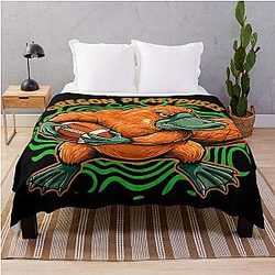 Oregon Platypus Throw Blanket