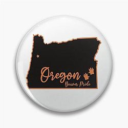 Oregon Beaver Pin