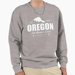 Oregon The Beaver Pullover Sweatshirt