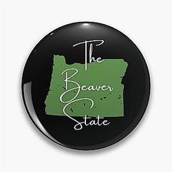 Oregon: The Beaver State Series Pin