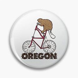 Oregon Beaver Pin
