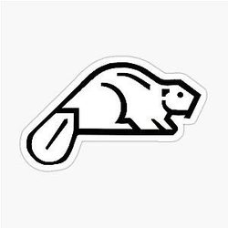 Oregon State Crest Beaver Sticker