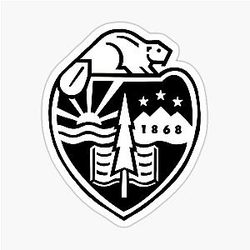 Oregon State Crest Sticker