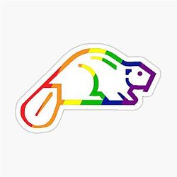 Oregon State Creast Beaver Sticker