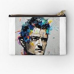 Modern Art with Orlando Bloom Zipper Pouch