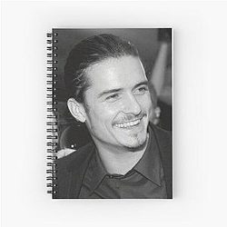 Orlando Bloom Spiral Notebook