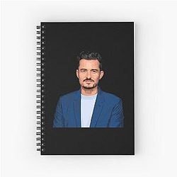 Orlando Bloom Spiral Notebook