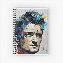 Modern Art with Orlando Bloom Spiral Notebook