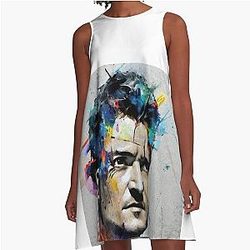Orlando Bloom A-Line Dress